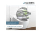 Een toiletbril met een soft-close mechanisme van Schütte.