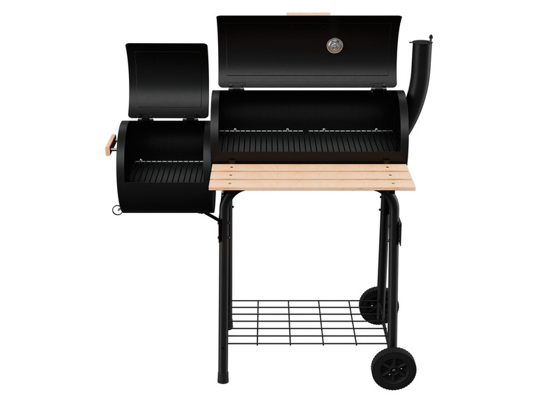 Ga naar volledige schermweergave: GRILLMEISTER Houtskool smoker barbecue - afbeelding 4