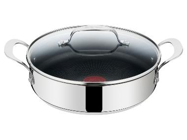 Jamie Oliver by Tefal Poêle de service en acier inoxydable, Ø 25 cm