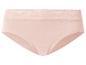 Dames slip met kanten rand, lichtroze