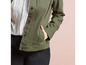 Groen denim jack met knopen