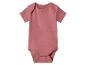 Body bébé rose à manches courtes