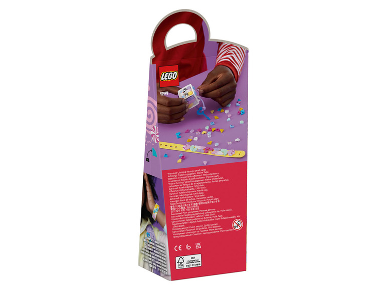 Ga naar volledige schermweergave: LEGO® DOTs Snoepkatje - armband & tassenhanger (41944) - afbeelding 2