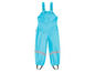 Salopette imperméable bleue pour enfants.