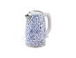 SilverCrest waterkoker met blauw-wit patroon.