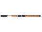 Canne à pêche spinning avec poignée en liège et texte 'ULTI-X SPIN PIKE 270-5'