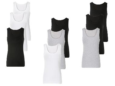 Débardeurs pour femmes, 3 pièces esmara®