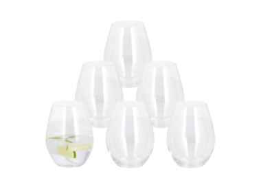 SILVERCREST® Set de 6 verres à eau