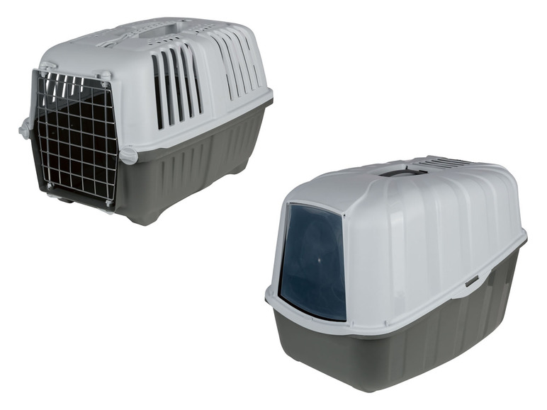 Aller en mode plein écran zoofari® Bac à litière ou cage de transport pour chats, rebord très haut - Photo 1