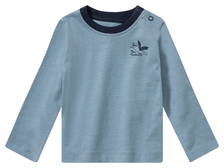 Ga naar volledige schermweergave: lupilu® Set van 3 biokatoenen T-shirts met lange mouwen - afbeelding 20