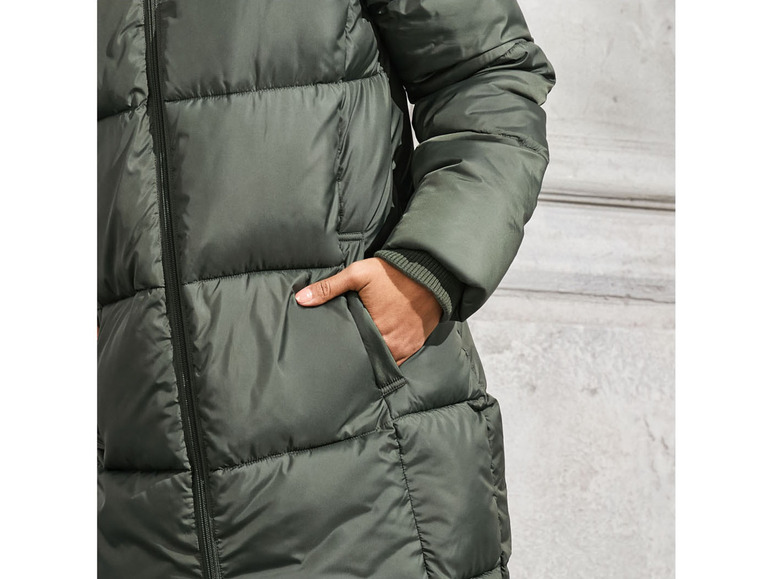 Ga naar volledige schermweergave: esmara Gewatteerde jas met kap en insteekzakken - afbeelding 5