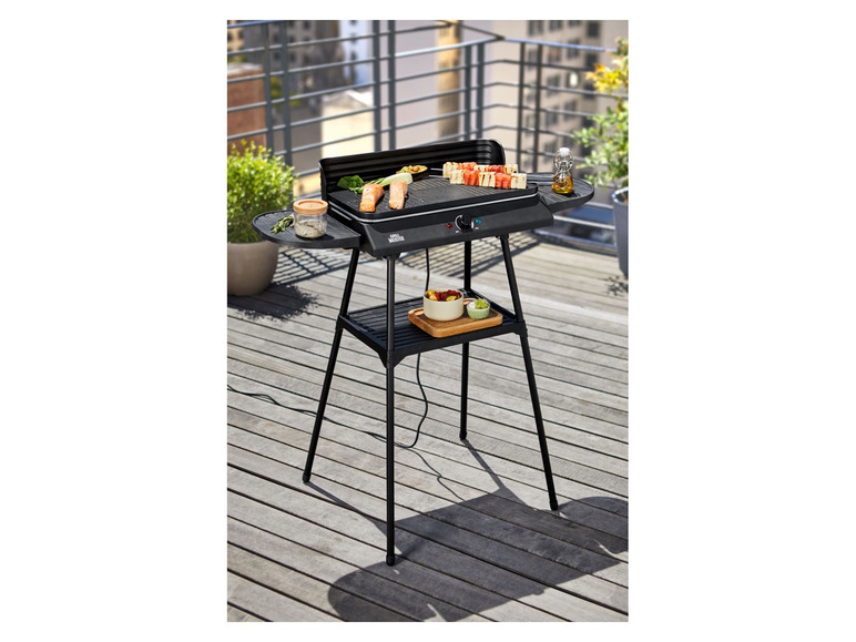 Aller en mode plein écran GRILLMEISTER Barbecue électrique, 2 400 W, sur pieds ou modèle de table - Photo 5