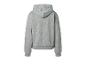 Sweat à capuche gris de dos