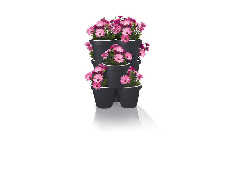 Ga naar volledige schermweergave: PARKSIDE Set stapelbare bloempotten - afbeelding 3