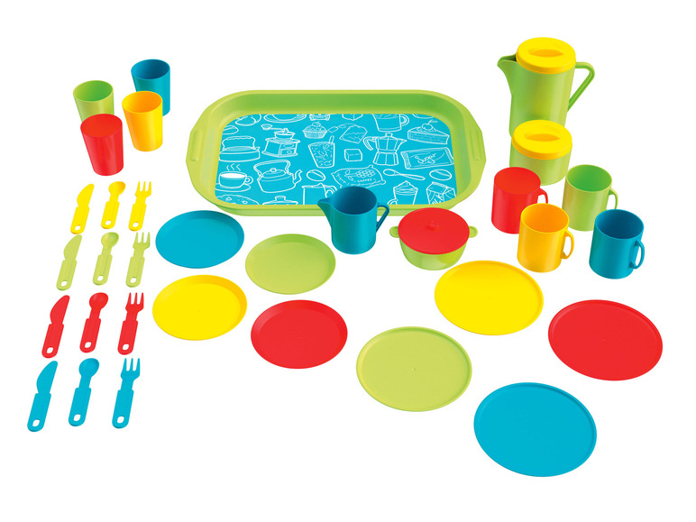 Ga naar volledige schermweergave: Playtive Dienblad met servies of voeding - afbeelding 10