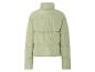 Veste en duvet vert sauge, vue arrière.