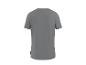 T-shirt gris uni pour homme, vue de dos.