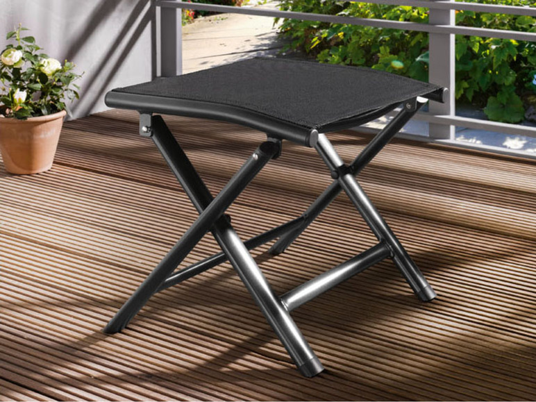 Aller en mode plein écran LIVARNO home Repose-pied en aluminium »Houston«, pliable - Photo 2
