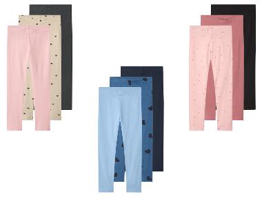 lupilu® Leggings pour enfants, 3 pièces