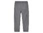 Grijze cargo broek met elastische tailleband.