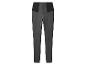 Donkergrijze hoog getailleerde broek met zwarte details