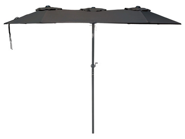 Livarno Home Dubbele parasol met ventilatie, 300 x 150 cm