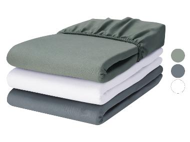 LIVARNO® Drap-housse en satin, 140-160 x 200 cm