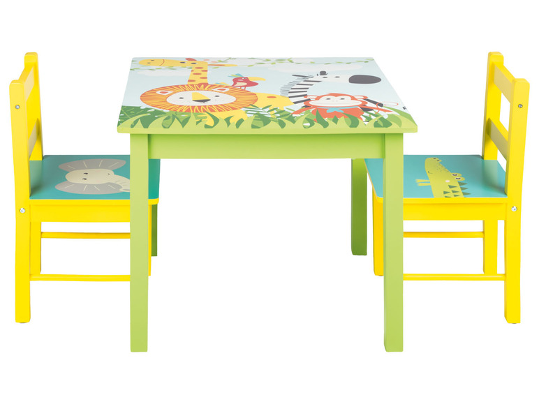 Ga naar volledige schermweergave: LIVARNO home Kindertafel met 2 stoelen - afbeelding 1