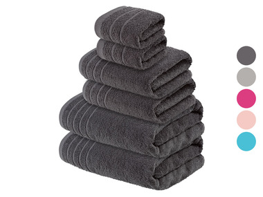 LIVARNO home Handdoek, set van 6