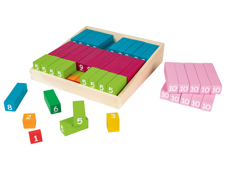 Aller en mode plein écran Playtive Jouets arc-en-ciel en bois - Photo 4