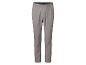 Grijze herenbroek met elastische tailleband.