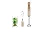 Mixeur plongeant SilverCrest beige, fouet et bécher inclus.