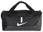 Sac de sport noir avec logo blanc et texte