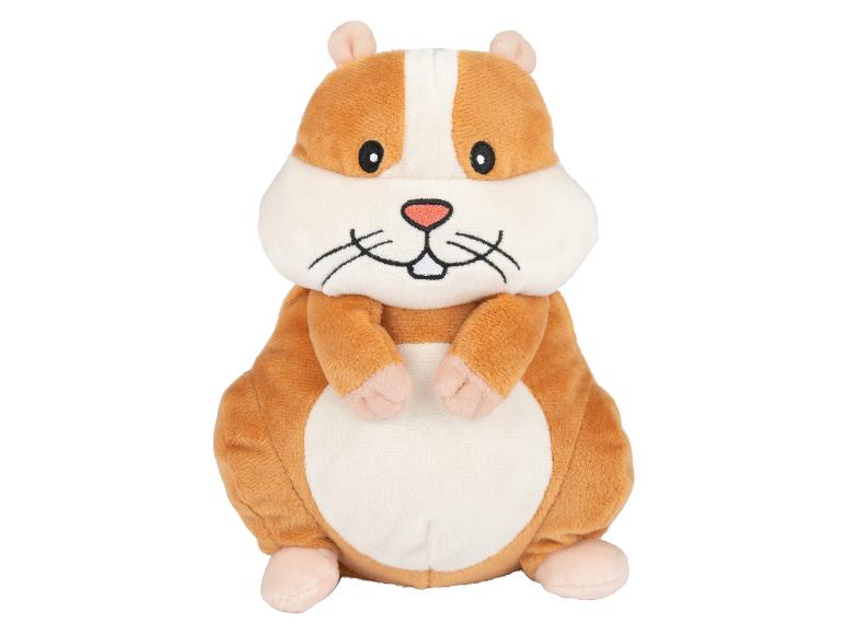Bruin en wit hamster knuffeldier