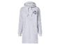 Robe grise à capuche avec imprimé Stitch et texte « SMILE »