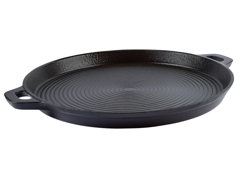 Aller en mode plein écran GRILLMEISTER Poêle pour barbecue, en fonte, Ø 40,5 cm (avec poignées) - Photo 4