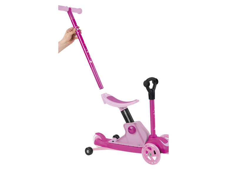 Aller en mode plein écran Playtive Trottinette 4 en 1 avec stabilisateurs - Photo 13