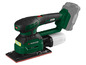 Parkside X20V Team accu-schuurmachine met schuurzool.