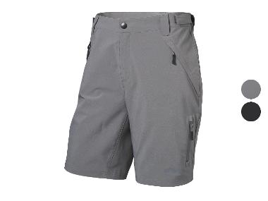 CRIVIT Short de cyclisme 2 en 1 pour hommes