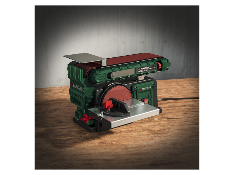 Ga naar volledige schermweergave: Band- en schijfschuurmachine PARKSIDE® PBTS370 - afbeelding 2