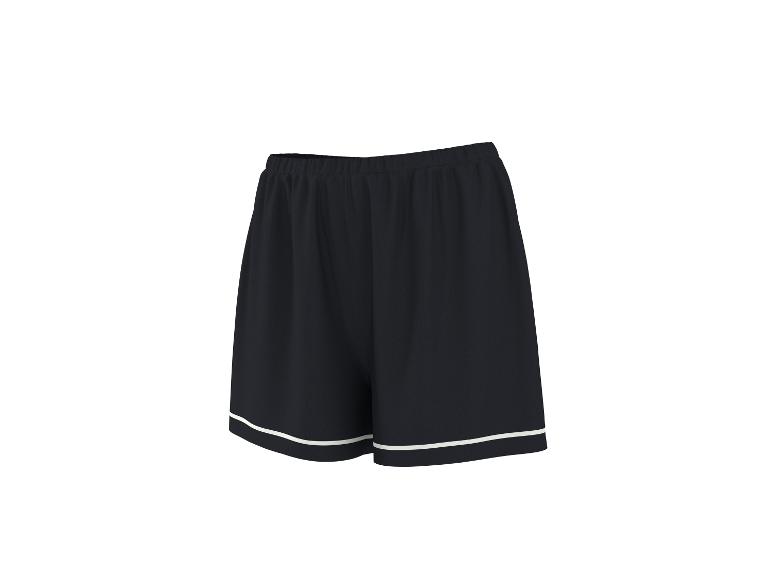Short de sport noir avec liserés blancs