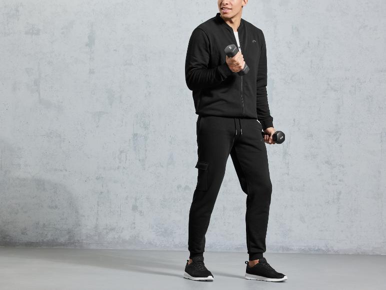 Bas De Jogging Noir Crivit - Taille 38/40 - 100% Polyester - Occasion Très Bon État