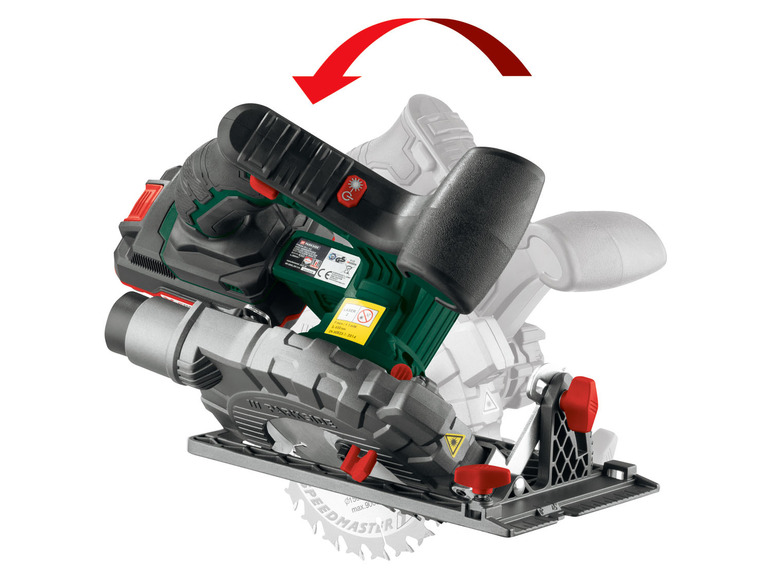 Ga naar volledige schermweergave: PARKSIDE® Accucirkelzaag »PHKSA 20-Li A2«, 20 V - afbeelding 5