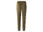 Olijfgroene joggingbroek voor heren met elastische tailleband en boorden.