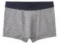 Caleçon gris pour homme avec ceinture élastique bleu foncé