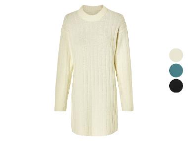 Robe-pull femme, coupe décontractée.