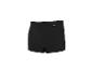 Boxer noir pour homme avec ceinture élastique et détails de couture.