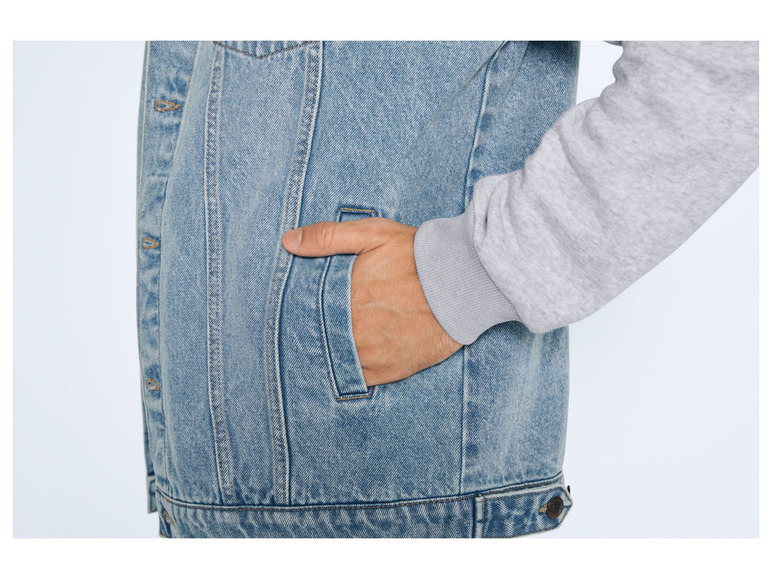 Ga naar volledige schermweergave: LIVERGY® Casual jeansjas - afbeelding 5