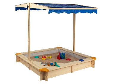 Zandbak met dak Playtive