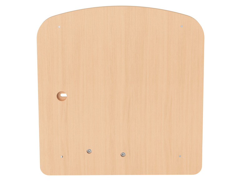 Panneau arrière en bois pour un bureau ou une armoire.